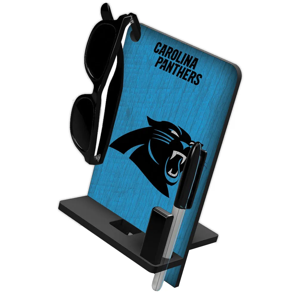 Lids Carolina Panthers Four in One Desktop Phone Stand