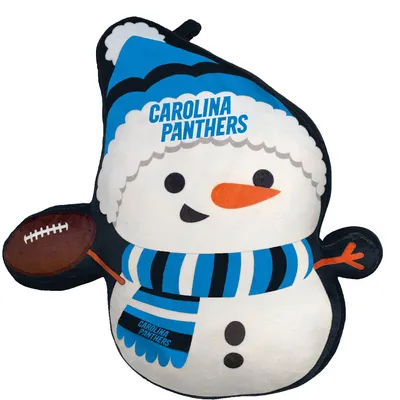 Carolina Panthers Holiday Snowman Plushlete Pillow