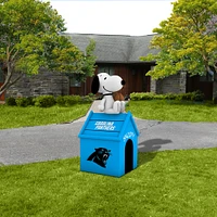 Niche gonflable Snoopy des Panthers de la Caroline