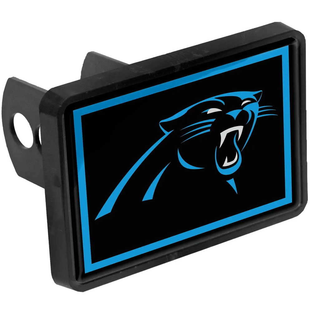 Housse d'attelage universelle en plastique Carolina Panthers Logo 1,25" x 2"