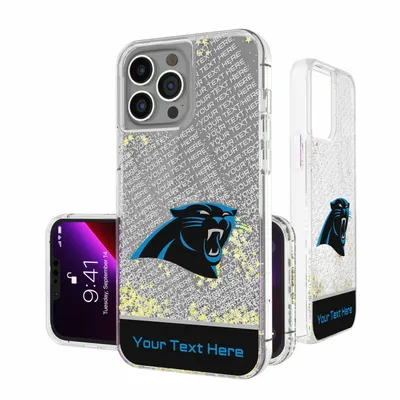 Chicago Bears Personalized Endzone Plus Design iPhone Glitter