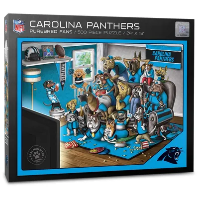 Carolina Panthers Purebred Fans 18'' x 24'' A Real Nailbiter 500-Piece Puzzle