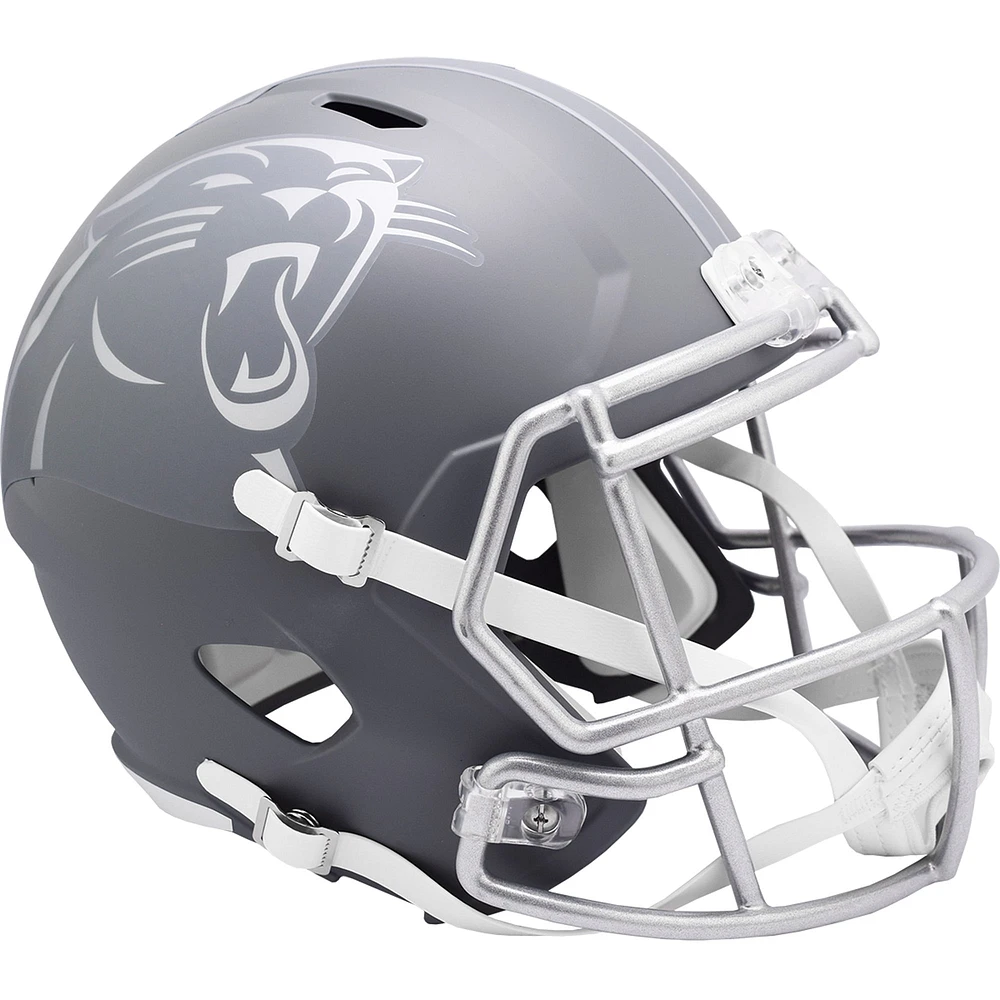 Carolina Panthers Riddell 2024 Slate Alternate Speed Replica Helmet