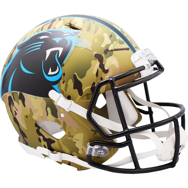 Carolina Panthers On-Field Alternate Riddell Speed Authentic Full Size  Football Helmet