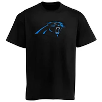 T-shirt à logo de l'équipe des Panthers la Caroline pour jeunes - Noir