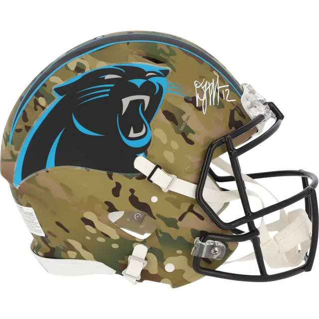 Lids Luke Kuechly Carolina Panthers Fanatics Authentic Autographed Riddell  Camo Alternate Speed Mini Helmet