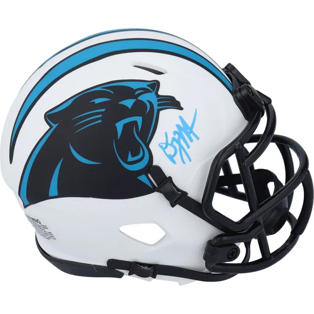 DJ Moore Carolina Panthers Signed Autograph CAMO Speed Mini Helmet