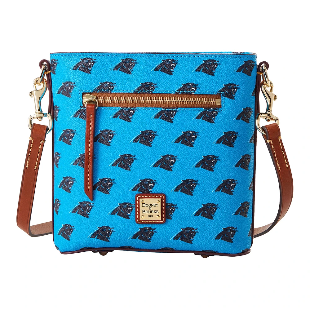 Dooney & Bourke Carolina Panthers Signature Small Zip Crossbody Purse