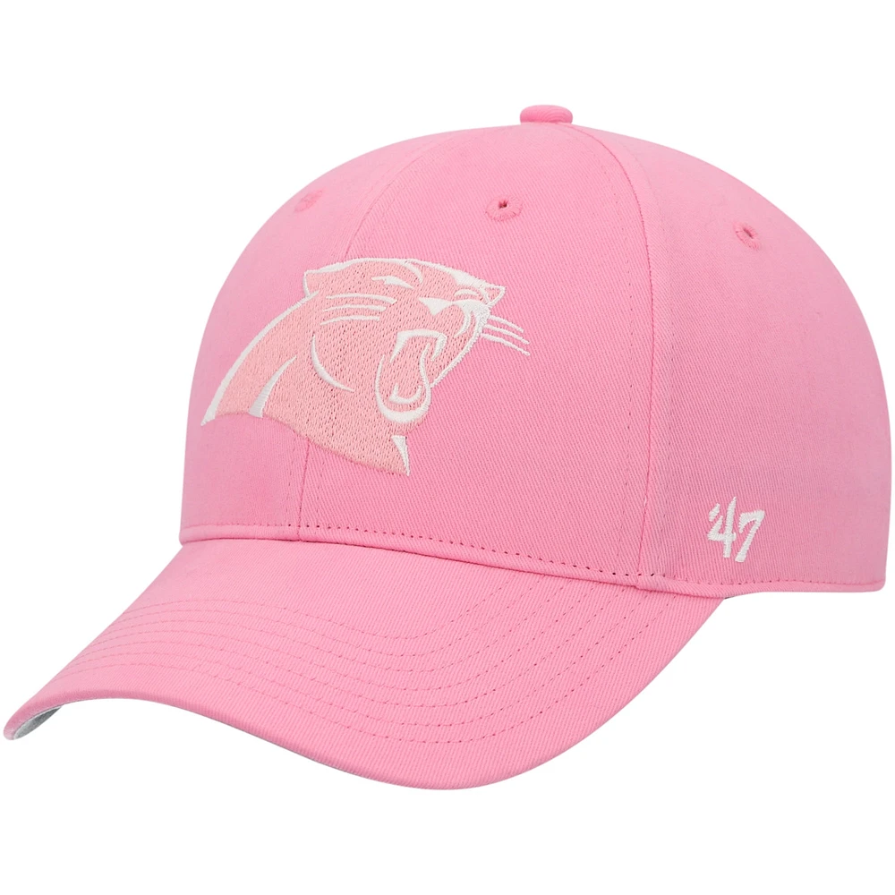 Casquette ajustable MVP des Panthers de la Caroline roses pour fille '47