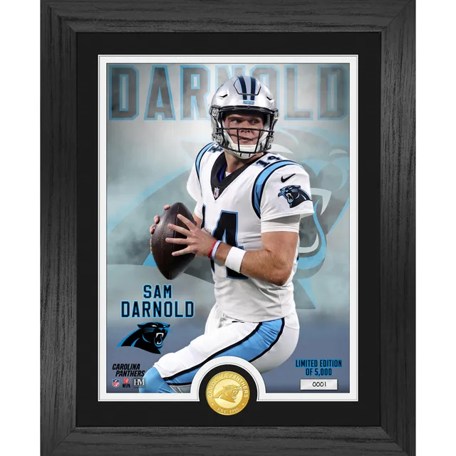 Highland Mint Sam Darnold Carolina Panthers 13'' x 16'' New Team