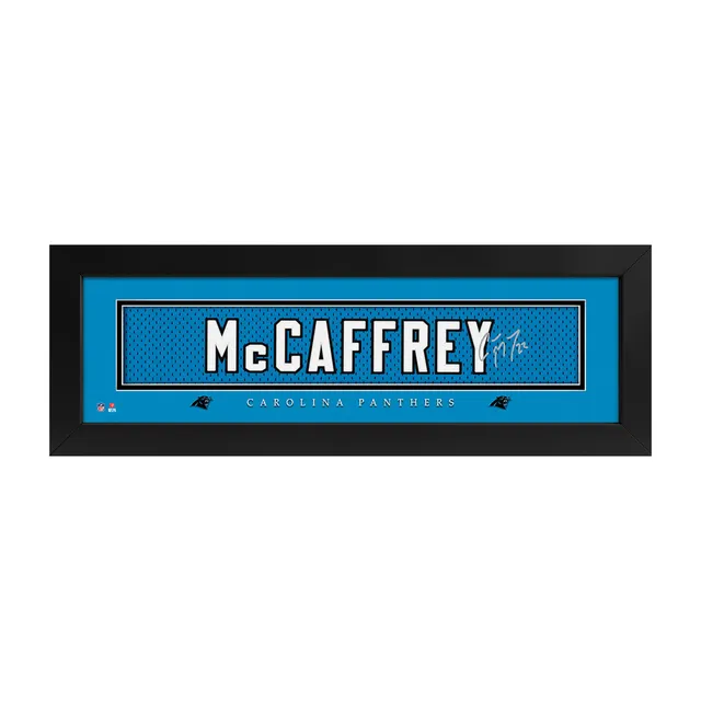 Christian McCaffrey Carolina Panthers Fanatics Authentic Unsigned