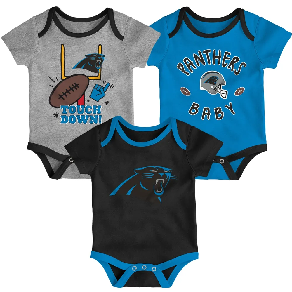 Lids Toronto Blue Jays Newborn & Infant Little Slugger Two-Pack Bodysuit  Set - White/Heather Gray