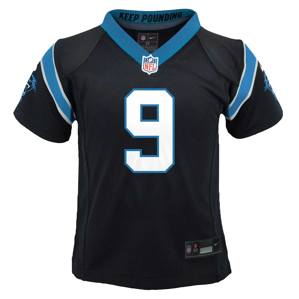 Maillot de jeu pour bébé Nike Bryce Young Black Carolina Panthers Player