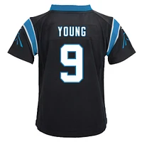 Maillot de jeu pour bébé Nike Bryce Young Black Carolina Panthers Player