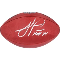 Julius Peppers Carolina Panthers Autographed Full Color Duke Football with "HOF 24" Inscription