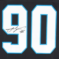 Julius Peppers Carolina Panthers Autographed Nike Limited Black Authentic Jersey