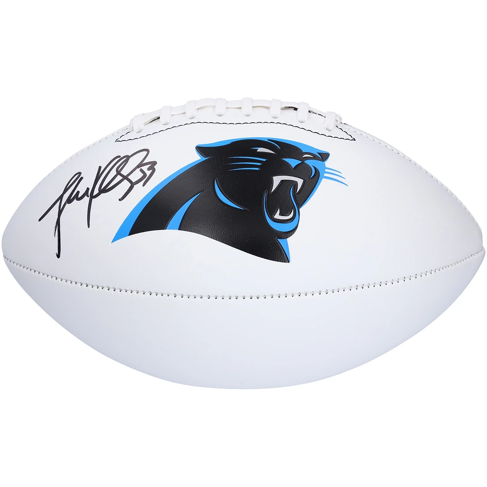 Luke Kuechly Carolina Panthers Autographed Franklin White Panel Football