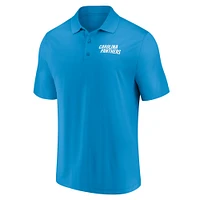 Men's Fanatics  Cobalt Carolina Panthers Polo
