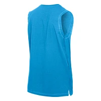 Men's New Era  Blue Carolina Panthers Leisure Collection Tank Top