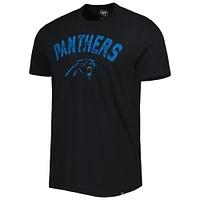 Men's '47 Black Carolina Panthers All Arch Franklin T-Shirt