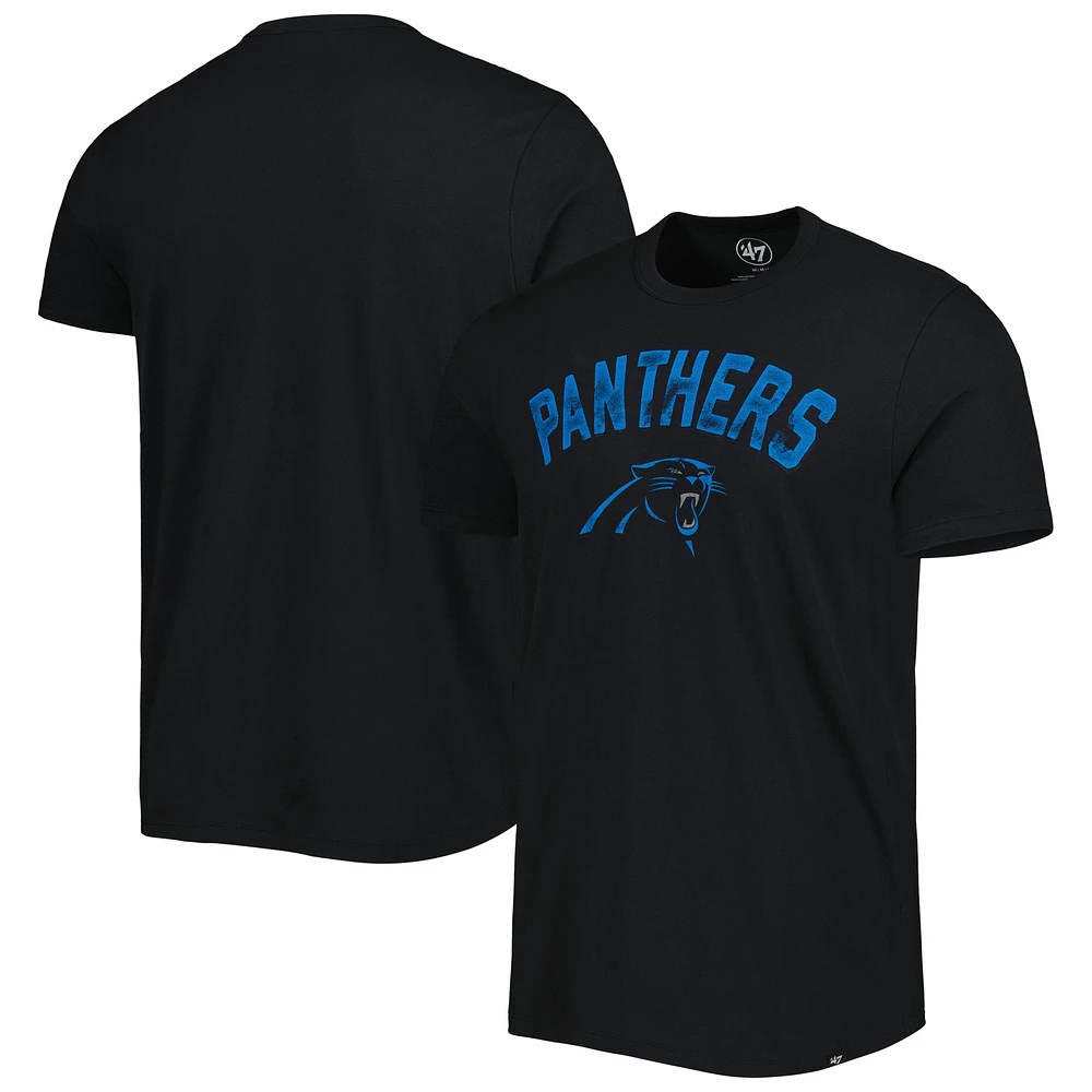 T-shirt '47 Black Carolina Panthers All Arch Franklin pour homme