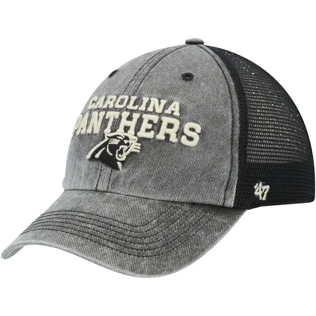 Lids Carolina Panthers '47 Drumlin Trucker Clean Up Snapback Hat