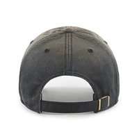 Casquette ajustable Dusted Relaxed Clean Up des Carolina Panthers pour homme, modèle 47, noir