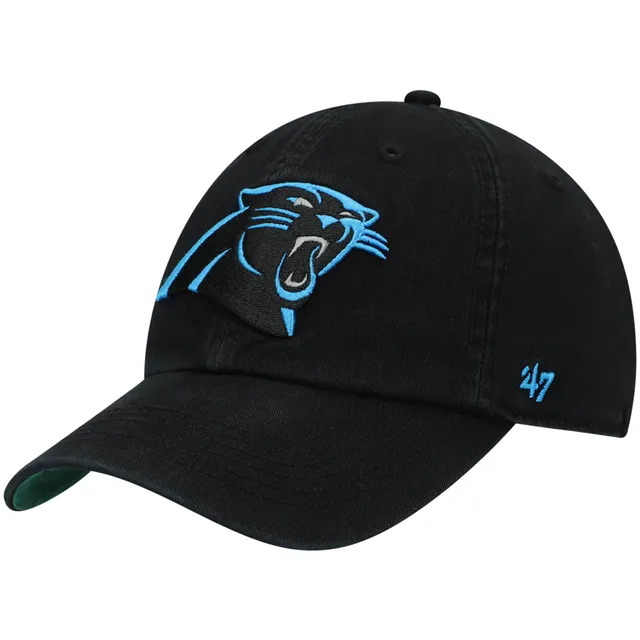 Men's New Era Blue Carolina Panthers Keep Pounding Logo 9TWENTY Adjustable  Hat