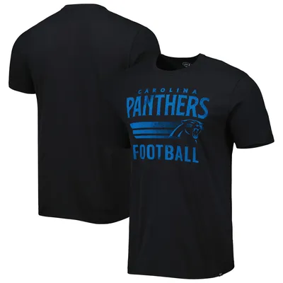 Carolina Panthers '47 Wordmark Rider Franklin T-Shirt - Black