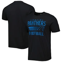 T-shirt pour homme '47 Black Carolina Panthers Wordmark Rider Franklin