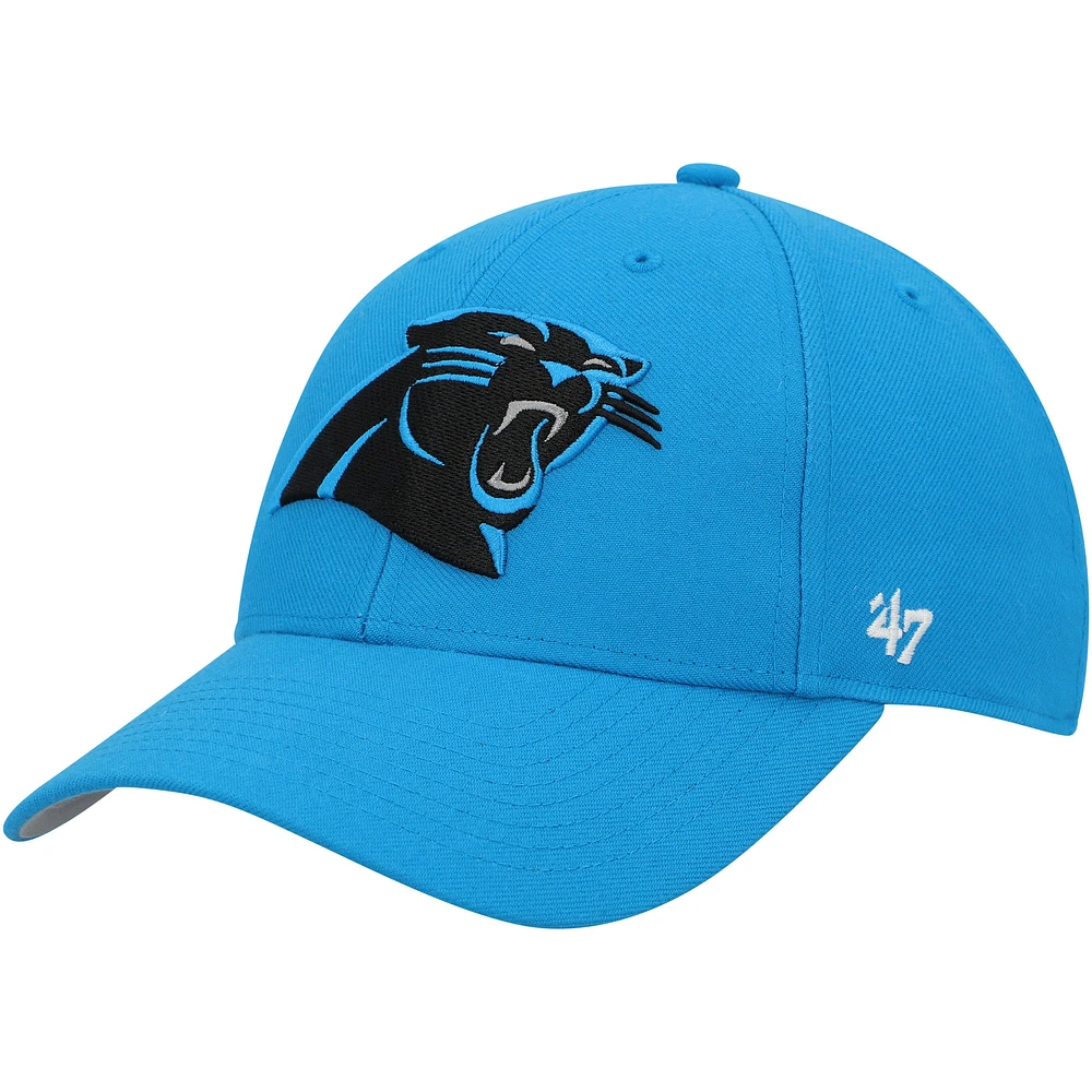 Casquette ajustable '47 Blue Carolina Panthers MVP pour homme