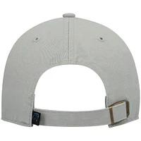 Men's '47 Gray Carolina Panthers Clean Up Adjustable Hat