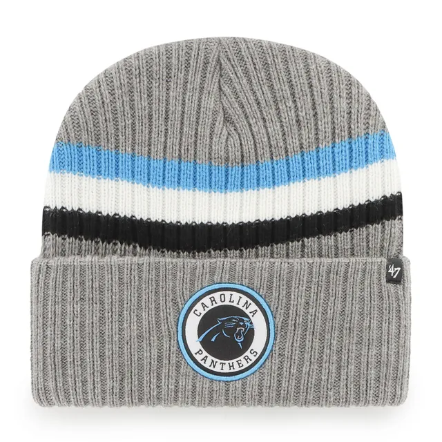 Lids Carolina Panthers New Era Identity Cuffed Knit Hat - Blue