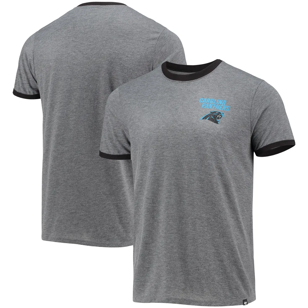 Men's '47 Black Carolina Panthers Keep Pounding Performance T-Shirt