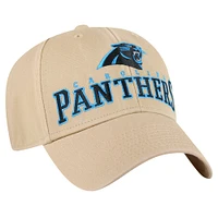 Men's '47 Khaki Carolina Panthers Powell MVP Adjustable Hat