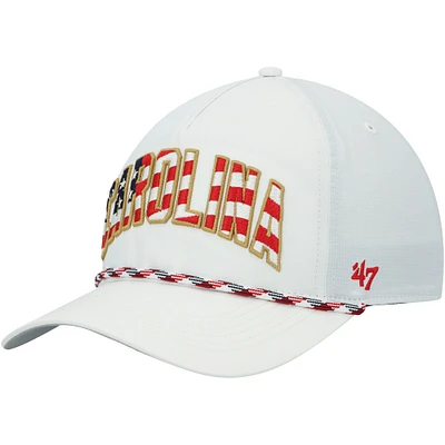 Casquette réglable Hitch Stars and Stripes des Panthers de la Caroline '47 pour homme