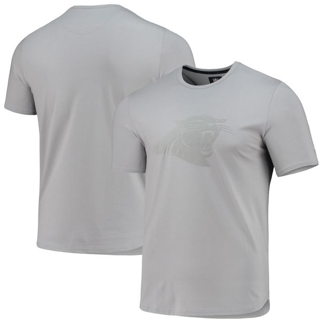 5th & Ocean by New Era T-shirt gris en trois mélanges extensible Carolina Panthers pour hommes