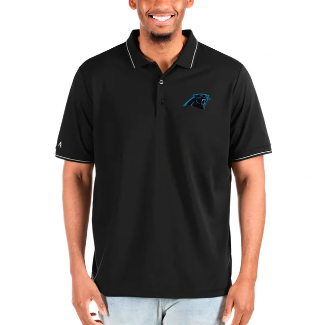 Antigua Men's Carolina Panthers Tribute White Polo