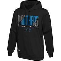 Sweat à capuche authentique pour hommes des Panthers de la Caroline, Backfield Combine, noir