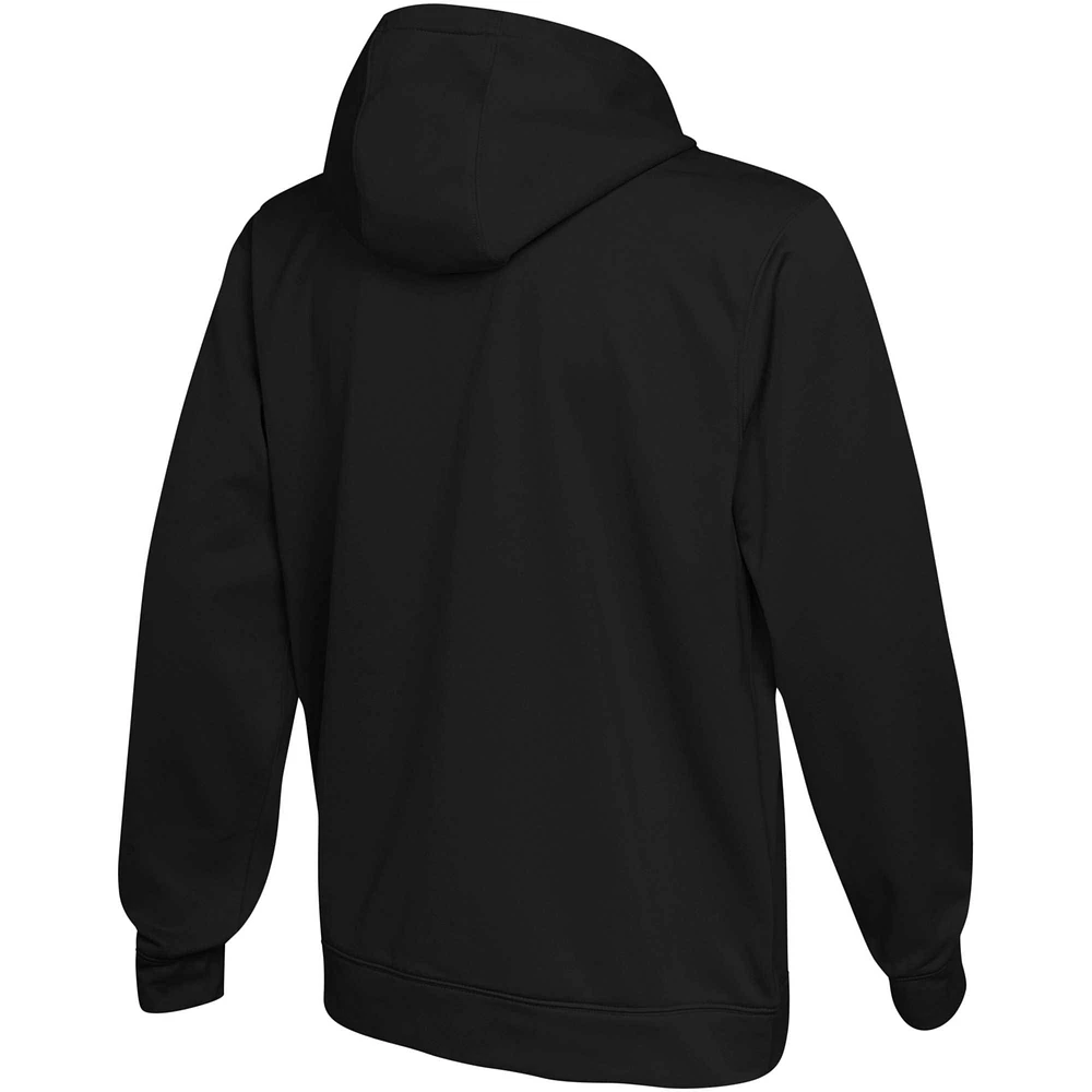 Sweat à capuche authentique pour hommes des Panthers de la Caroline, Backfield Combine, noir