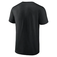 T-shirt noir des Panthers de la Caroline pour hommes NFL x Bud Light