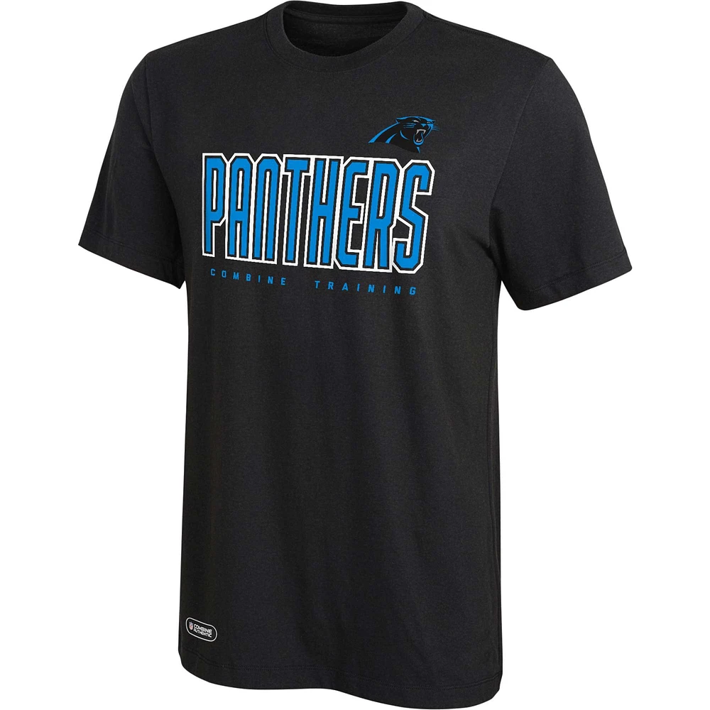 T-shirt noir Carolina Panthers Prime Time pour homme