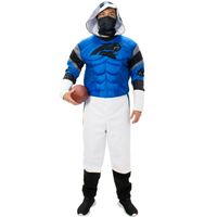 Men's Blue Carolina Panthers Game Day Costume