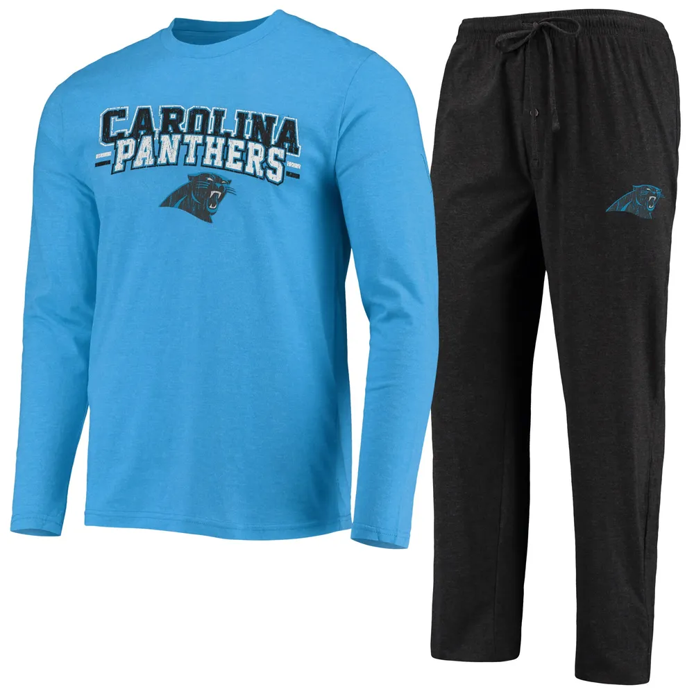 Mens Carolina Panthers Long Sleeve T-Shirts, Panthers Long-sleeved