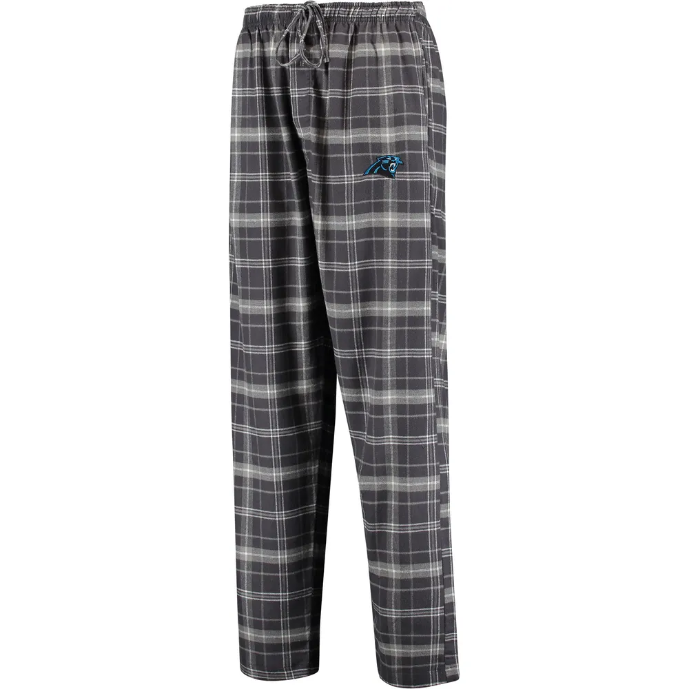 Lids Carolina Panthers Concepts Sport Ultimate Plaid Flannel Pajama Pants -  Charcoal