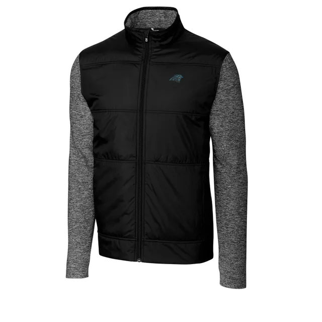 Lids Carolina Panthers Big Tall Fleece Raglan Full-Zip