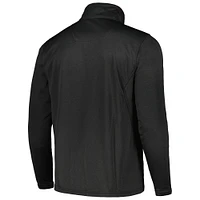 Men's Dunbrooke Heather Black Carolina Panthers Explorer Tech Full-Zip Jacket