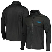 Veste Dunbrooke Heather Black Carolina Panthers Explorer Tech Full-Zip pour homme