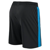 Men's Fanatics Black/Blue Carolina Panthers Break It Loose - Shorts