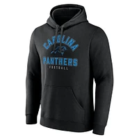 Fanatics Black Carolina Panthers pour hommes entre les pylônes - Sweat à capuche